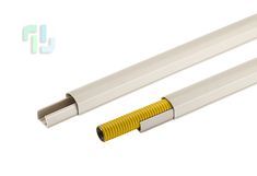 Beyaz Dn 20-25 Pvc Boru kanalı