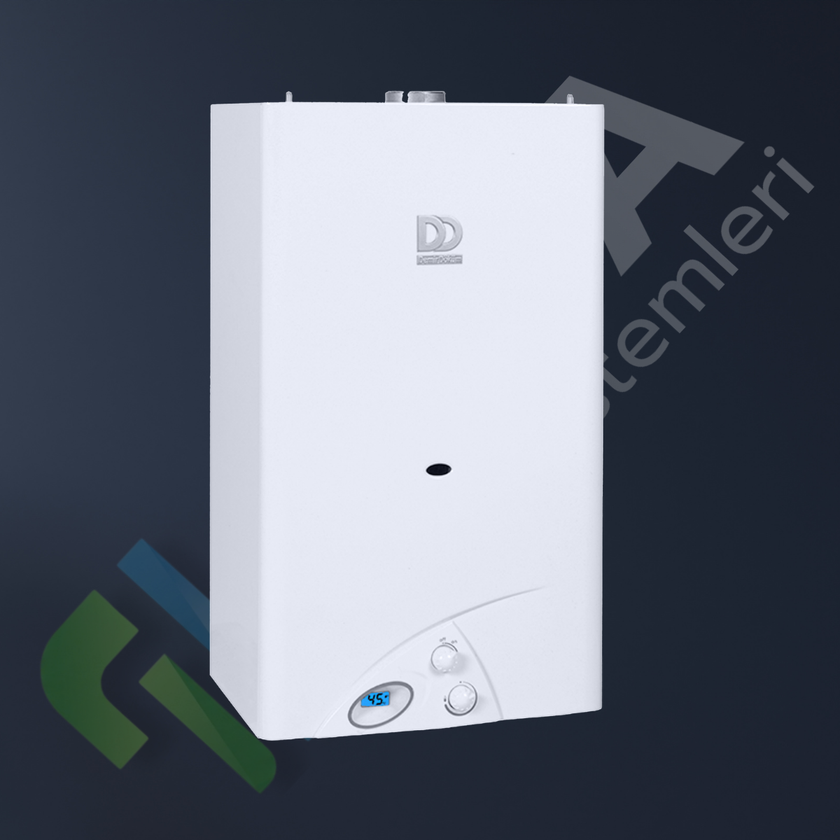 Demirdöküm D.gazlı Şofben 11lt